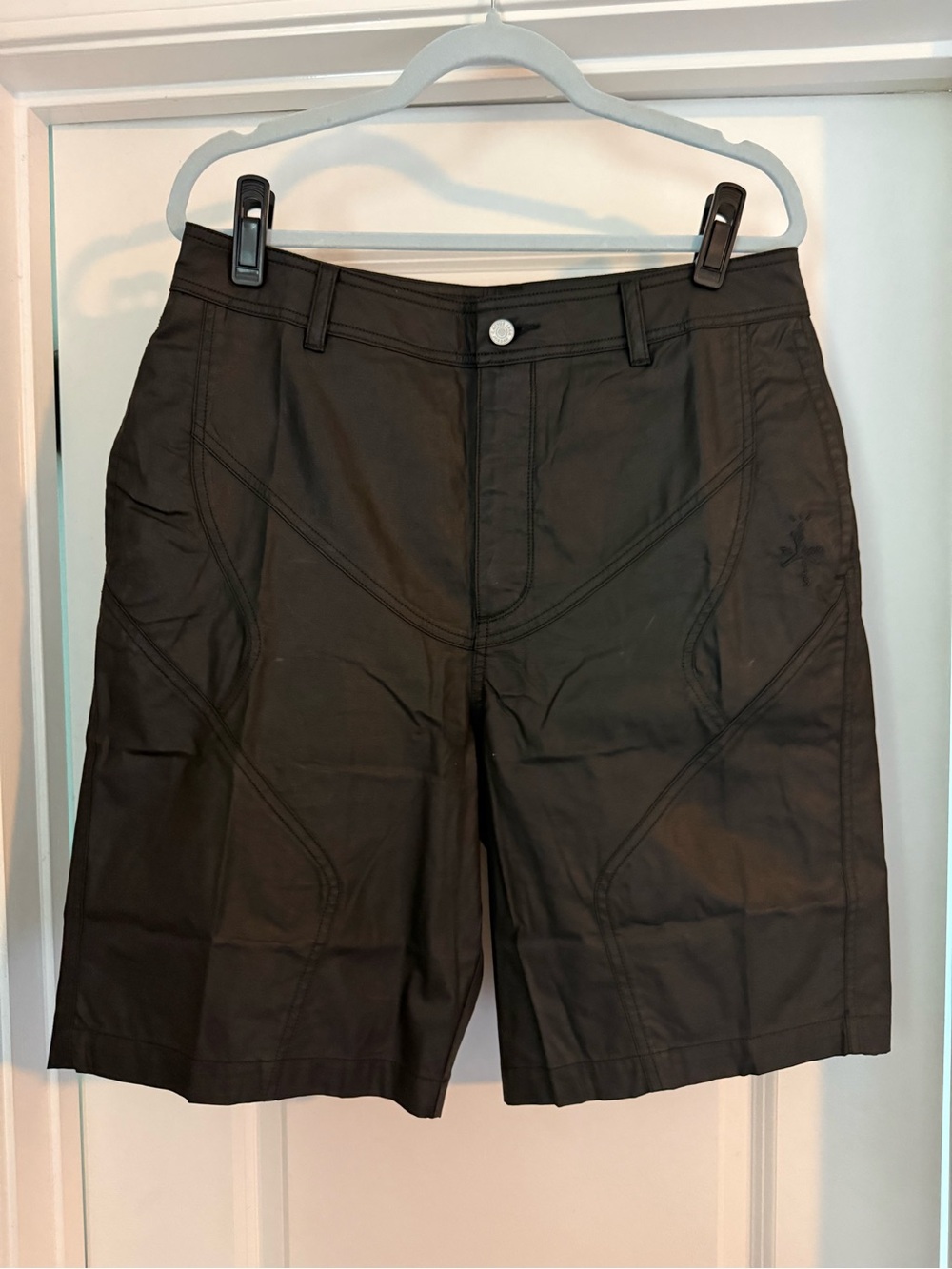 Cactus Jack by Travis Scott Men's Black Flat-Front Shorts